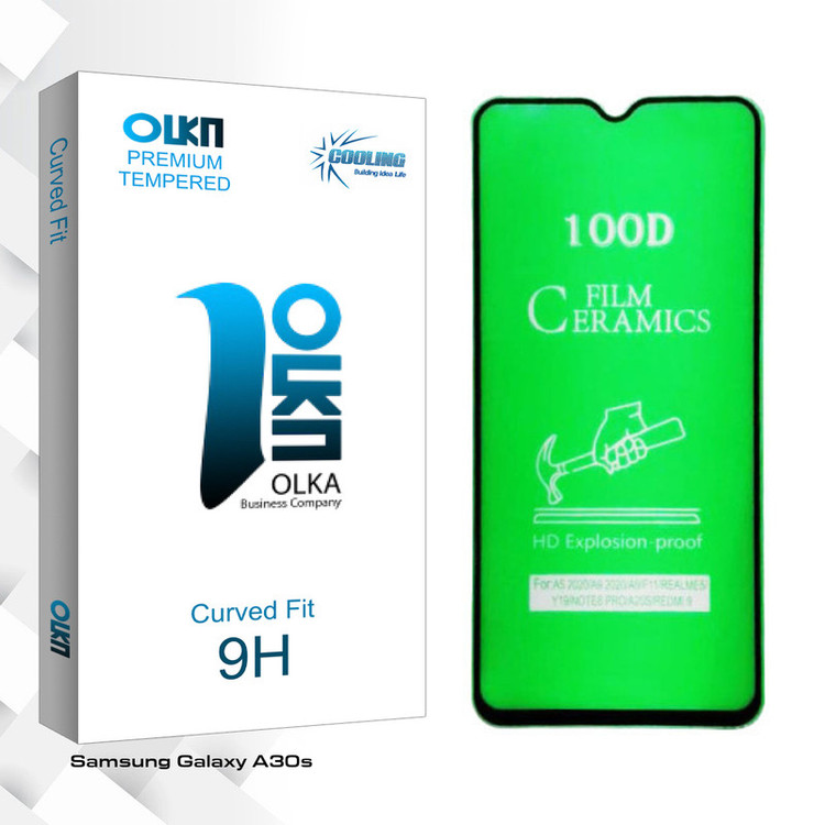 محافظ صفحه نمایش سرامیکی کولینگ مدل Olka glass مناسب برای گوشی موبایل سامسونگ Galaxy A30s