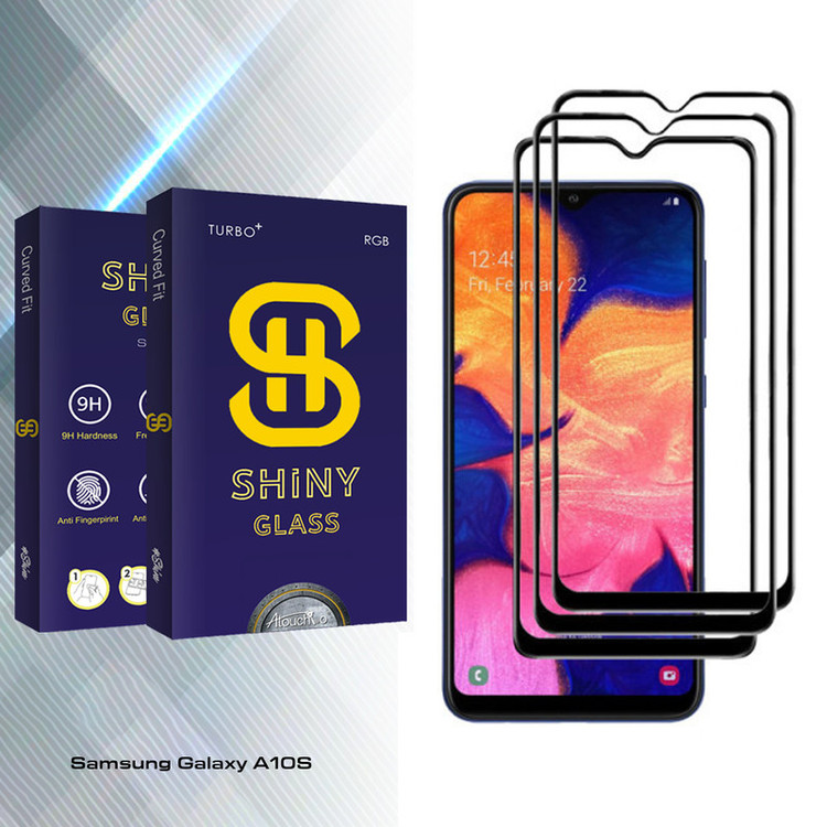محافظ صفحه نمایش آتوچبو مدل Shiny Glass مناسب برای گوشی موبایل سامسونگ Galaxy A10S بسته سه عددی