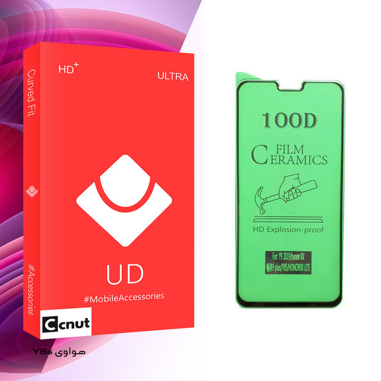 محافظ صفحه نمایش سرامیکی کوکونات مدل UD Glass مناسب برای گوشی موبایل هوآوی Y8s