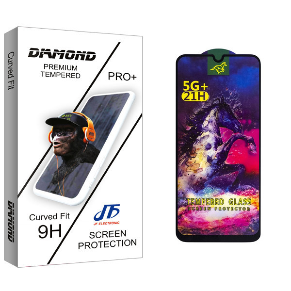 محافظ صفحه نمایش شیشه ای جی اف مدل Diamond HORSE مناسب برای گوشی موبایل سامسونگ Galaxy A33