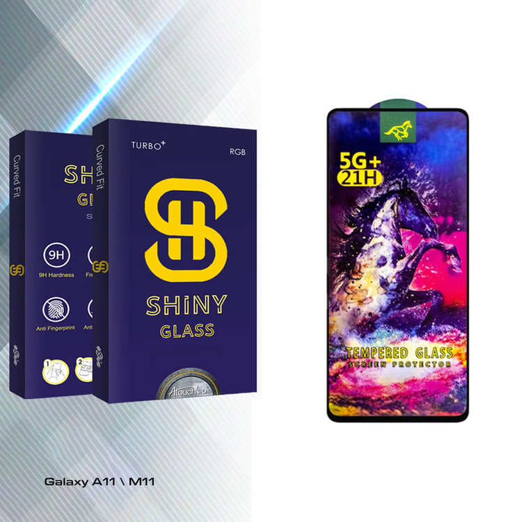 محافظ صفحه نمایش شیشه ای آتوچبو مدل ShinyHORSE مناسب برای گوشی موبایل سامسونگ Galaxy A11 / M11