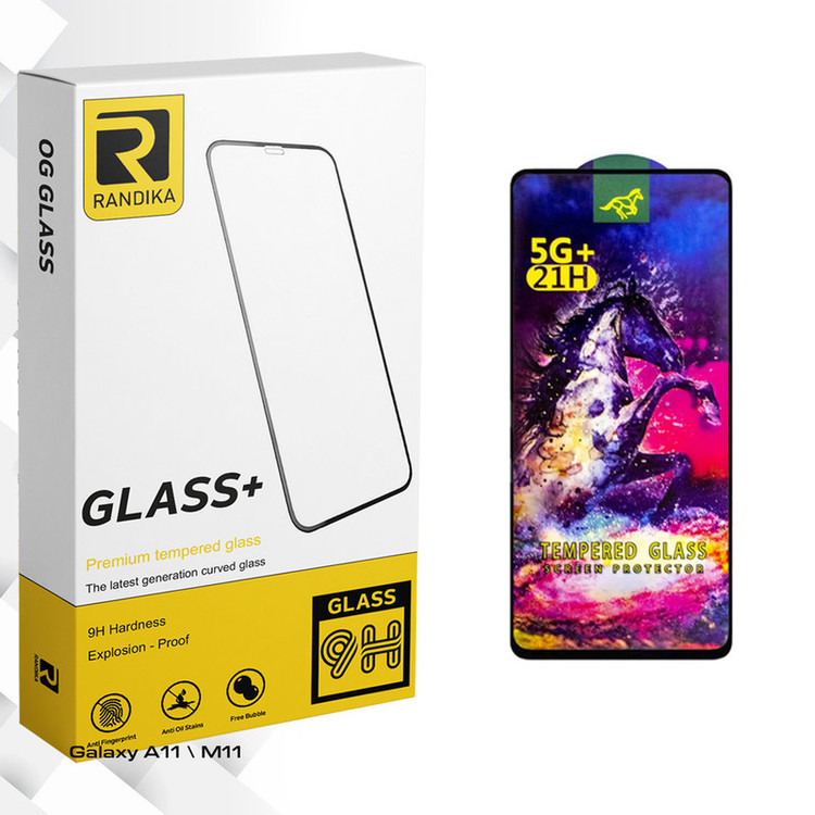 محافظ صفحه نمایش شیشه ای راندیکا مدل HORSE مناسب برای گوشی موبایل سامسونگ Galaxy A11 / M11
