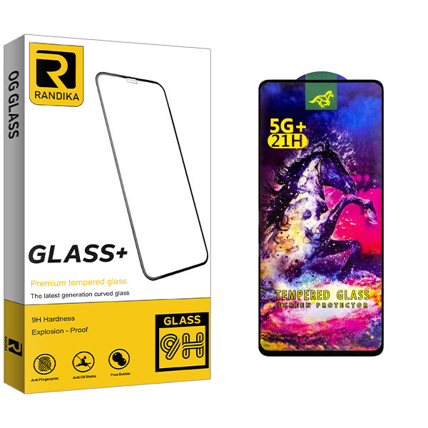 محافظ صفحه نمایش شیشه ای راندیکا مدل HORSE مناسب برای گوشی موبایل سامسونگ Galaxy A72