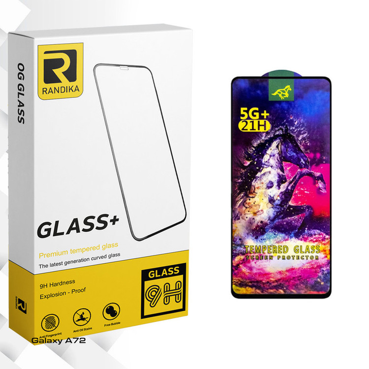 محافظ صفحه نمایش شیشه ای راندیکا مدل HORSE مناسب برای گوشی موبایل سامسونگ Galaxy A72