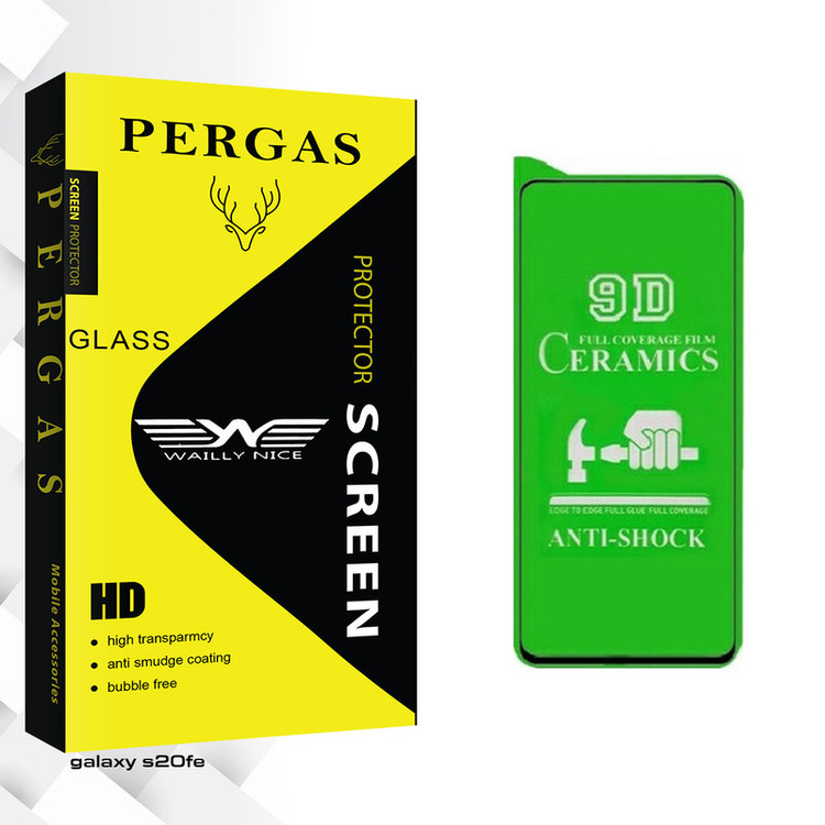 محافظ صفحه نمایش سرامیکی وایلی نایس مدل Pergas Glass مناسب گوشی موبایل سامسونگ galaxy s20fe