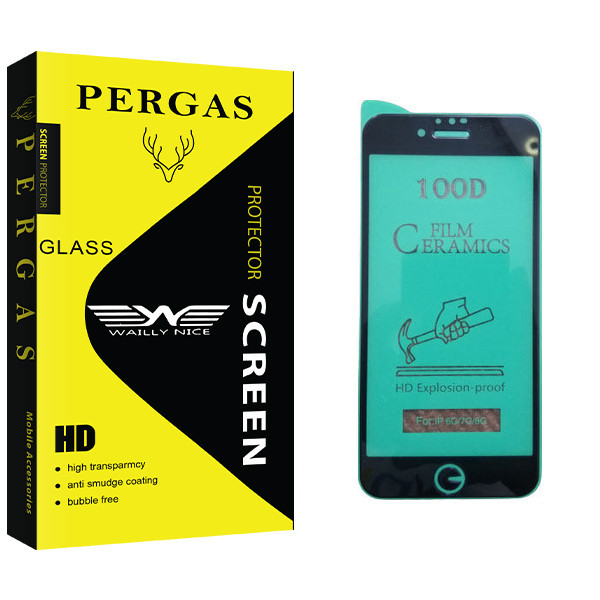 محافظ صفحه نمایش سرامیکی وایلی نایس مدل Pergas Glass مناسب برای گوشی موبایل اپل iPhone 6