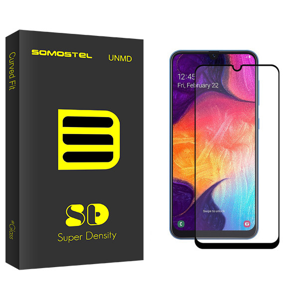 محافظ صفحه نمایش فول چسب سوماستل مدل Sd Glass مناسب برای گوشی موبایل سامسونگ Galaxy A10