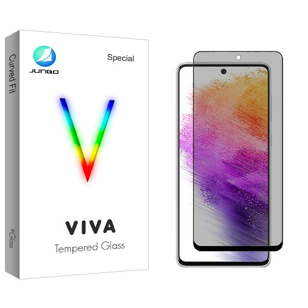 محافظ صفحه نمایش حریم شخصی جانبو مدل Viva مناسب برای گوشی موبایل سامسونگ Galaxy A73 5G