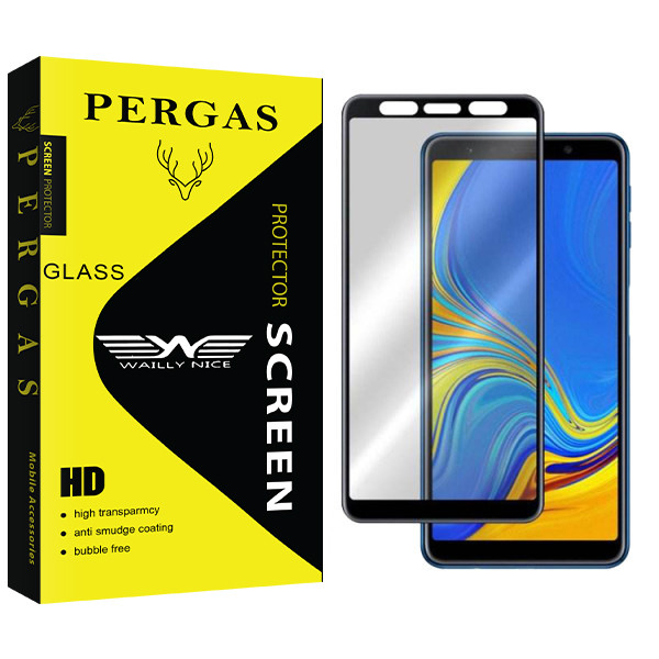 محافظ صفحه نمایش سرامیکی وایلی نایس مدل Pergas Glass مناسب برای گوشی موبایل سامسونگ J4 plus/ J6 plus/ A6 plus/ A750/ A7 218