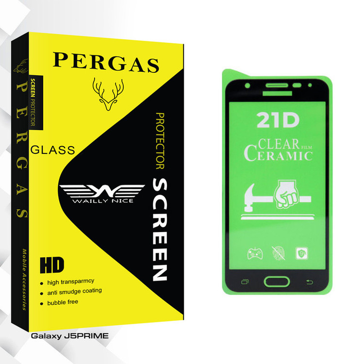 محافظ صفحه نمایش سرامیکی وایلی نایس مدل Pergas Glass مناسب برای گوشی موبایل سامسونگ Galaxy J5PRIME