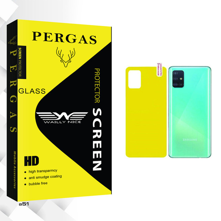 محافظ پشت گوشی وایلی نایس مدل Pergas Glass مناسب برای گوشی موبایل سامسونگ Galaxy A51
