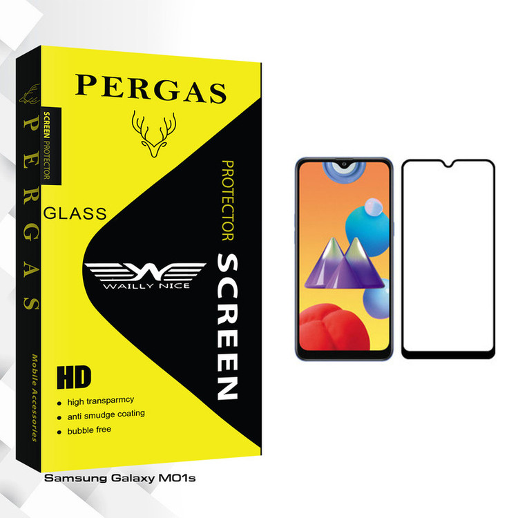محافظ صفحه نمایش وایلی نایس مدل Pergas Glass مناسب برای گوشی موبایل سامسونگ Galaxy M01s