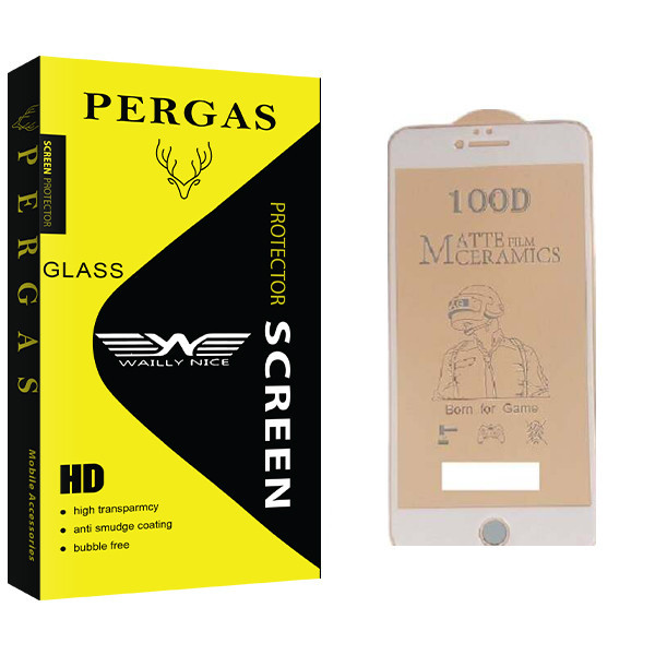 محافظ صفحه نمایش مات وایلی نایس مدل Pergas Glass مناسب برای گوشی موبایل اپل IPHONE 7 PLUSE
