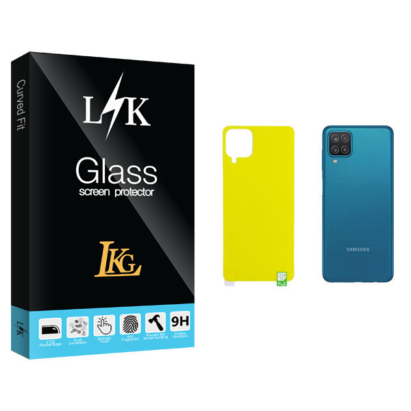 محافظ پشت گوشی ال کا جی مدل LK Glass مناسب برای گوشی موبایل سامسونگ Galaxy A12