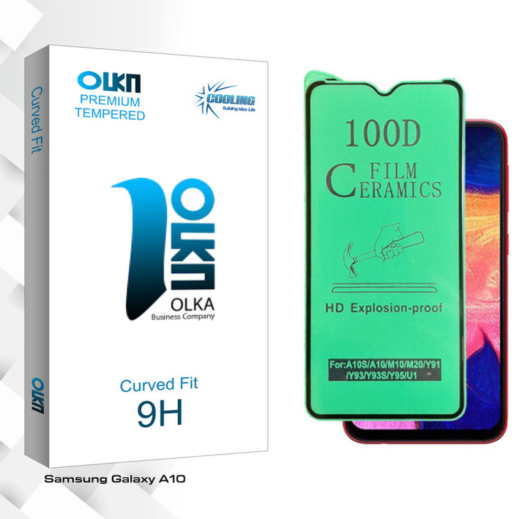 محافظ صفحه نمایش سرامیکی کولینگ مدل Olka glass مناسب برای گوشی موبایل سامسونگ Galaxy A10