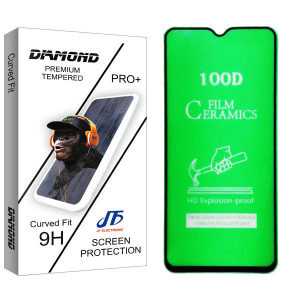 محافظ صفحه نمایش سرامیکی جی اف مدل Diamond glass مناسب برای گوشی موبایل سامسونگ Galaxy A20/ A30 / A31