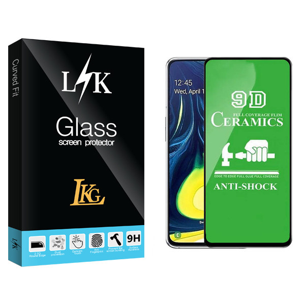 محافظ صفحه نمایش 9D ال کا جی مدل LK Glass مناسب برای گوشی موبایل سامسونگ Galaxy A10 / A10s / M10