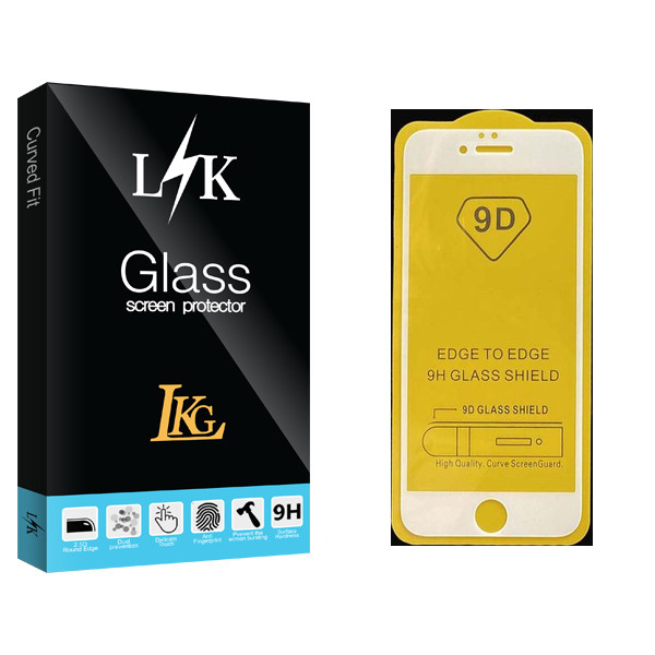 محافظ صفحه نمایش ال کا جی مدل LK Glass مناسب برای گوشی موبایل اپل IphoneSE2 / 8/ 7 / 6
