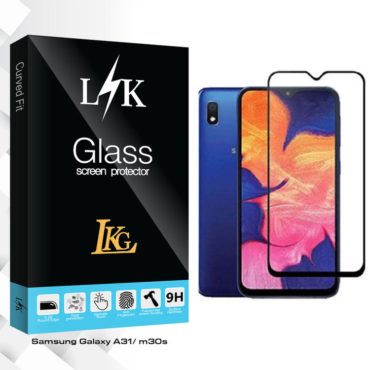 محافظ صفحه نمایش سرامیکی ال کا جی مدل LK Glass مناسب برای گوشی موبایل سامسونگ Galaxy A31/ m30s