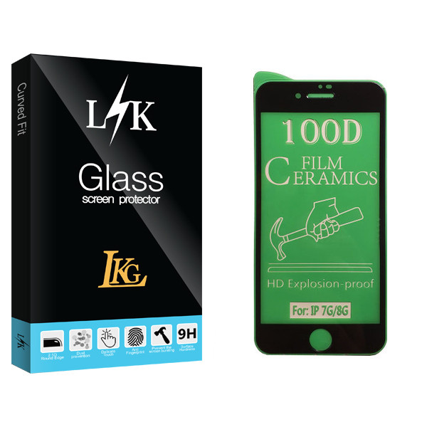 محافظ صفحه نمایش سرامیکی ال کا جی مدل LK Glass مناسب برای گوشی موبایل اپل iPhone 7