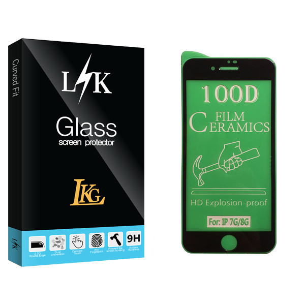 محافظ صفحه نمایش سرامیکی ال کا جی مدل LK Glass مناسب برای گوشی موبایل اپل iPhone 7