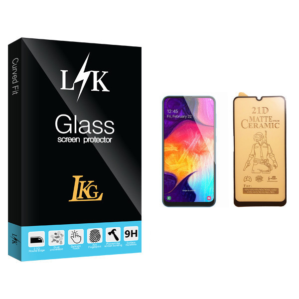محافظ صفحه نمایش سرامیکی ال کا جی مدل LK Glass مناسب برای گوشی موبایل سامسونگ Galaxy A50