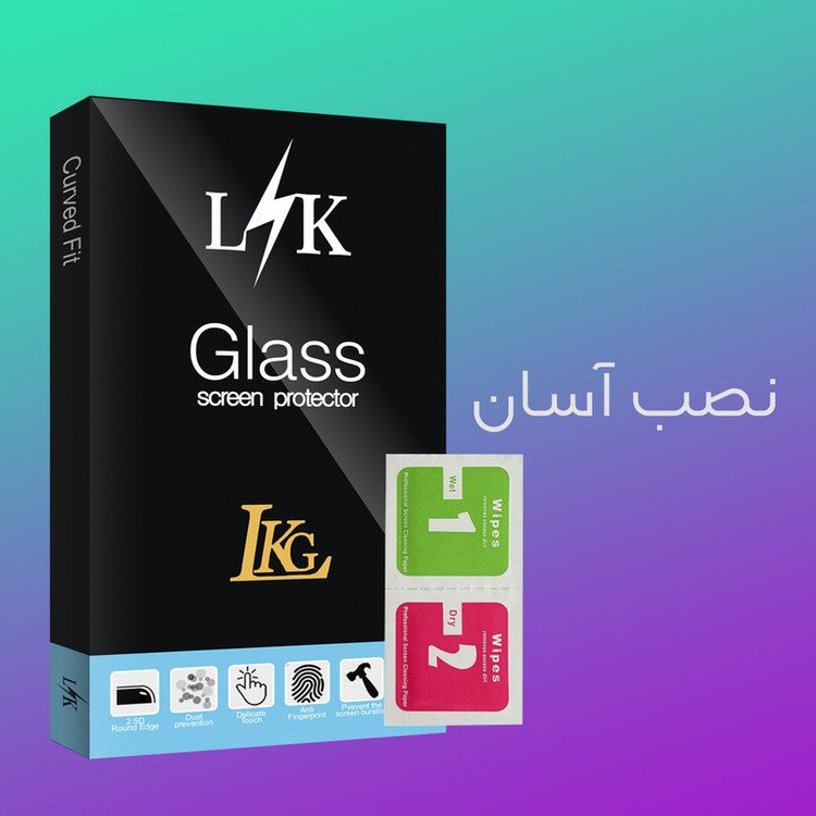 محافظ صفحه نمایش سرامیکی ال کا جی مدل LK Glass مناسب برای گوشی موبایل سامسونگ Galaxy A30
