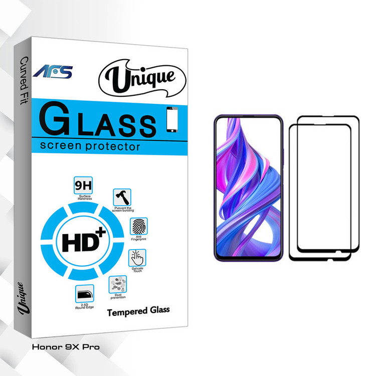 محافظ صفحه نمایش ای اف اس مدل Uni مناسب برای گوشی موبایل آنر 9X Pro بسته دو عددی