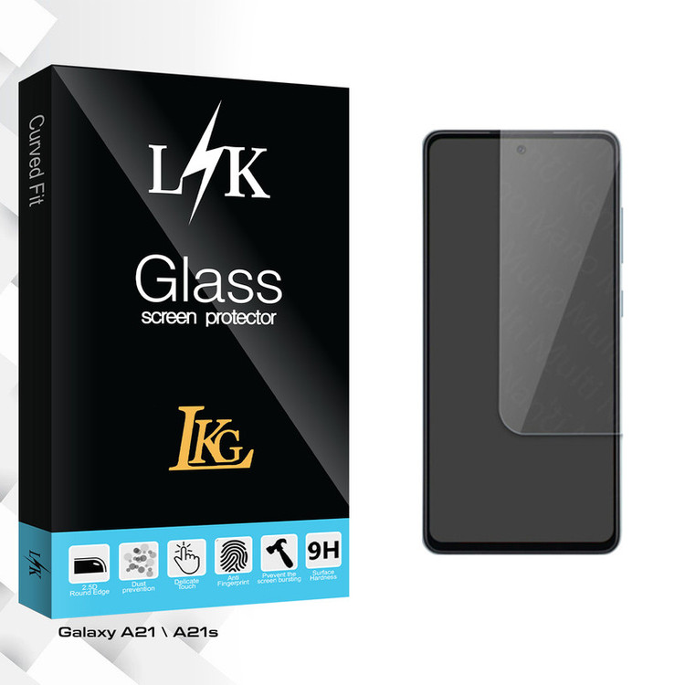 محافظ صفحه نمایش شیشه ای ال کا جی مدل LK Glass مناسب برای گوشی موبایل سامسونگ Galaxy A21 \ A21s
