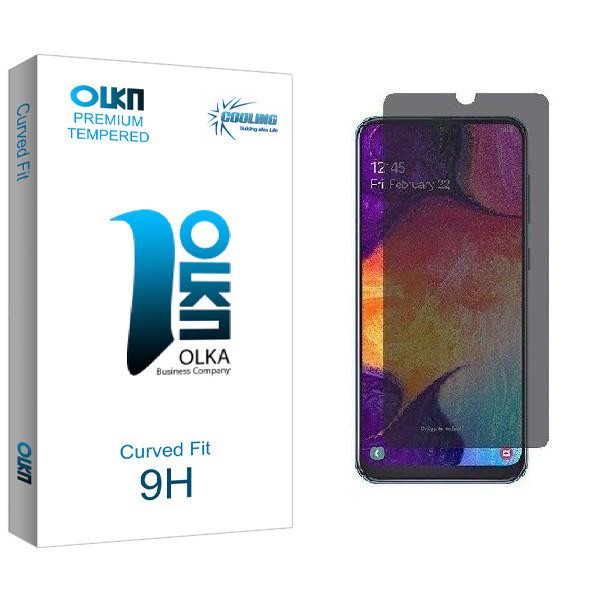 محافظ صفحه نمایش حریم شخصی کولینگ مدل Olka مناسب برای گوشی موبایل سامسونگ Galaxy A10s