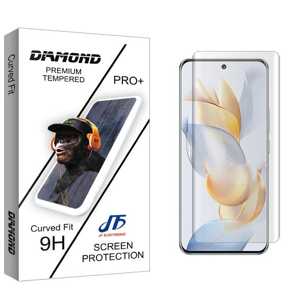 محافظ صفحه نمایش جی اف مدل Diamond UV مناسب برای گوشی موبایل آنر 90
