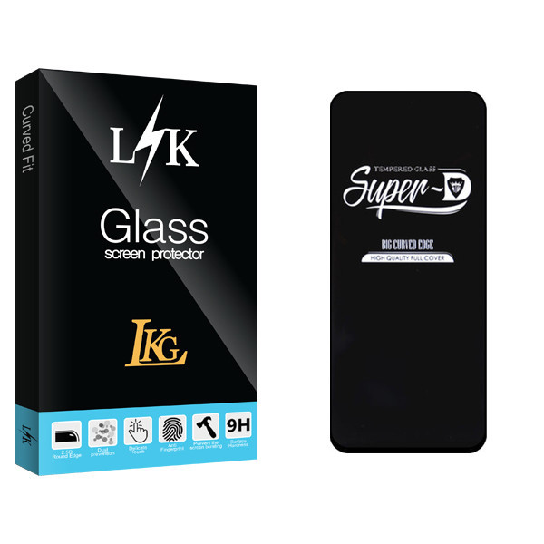 محافظ صفحه نمایش شیشه ای ال کا جی مدل LK GlassSuper D مناسب برای گوشی موبایل شیائومی Poco F3