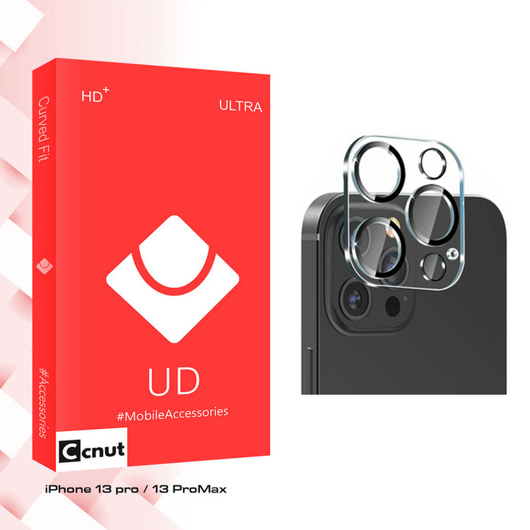 محافظ لنز دوربین کوکونات مدل UD Ultra FLL مناسب برای گوشی موبایل اپل iPhone 13 pro / 13 ProMax