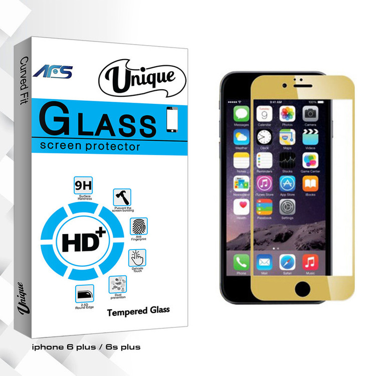 محافظ صفحه نمایش ای اف اس مدل Unique Glass مناسب برای گوشی موبایل اپل Iphone 6 plus / 6s plus
