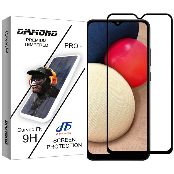 محافظ صفحه نمایش سرامیکی جی اف مدل Diamond glass مناسب برای گوشی موبایل سامسونگ Galaxy A02/ A02s / A022