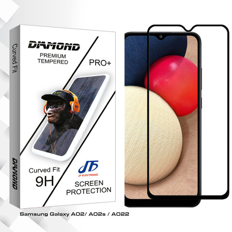 محافظ صفحه نمایش سرامیکی جی اف مدل Diamond glass مناسب برای گوشی موبایل سامسونگ Galaxy A02/ A02s / A022