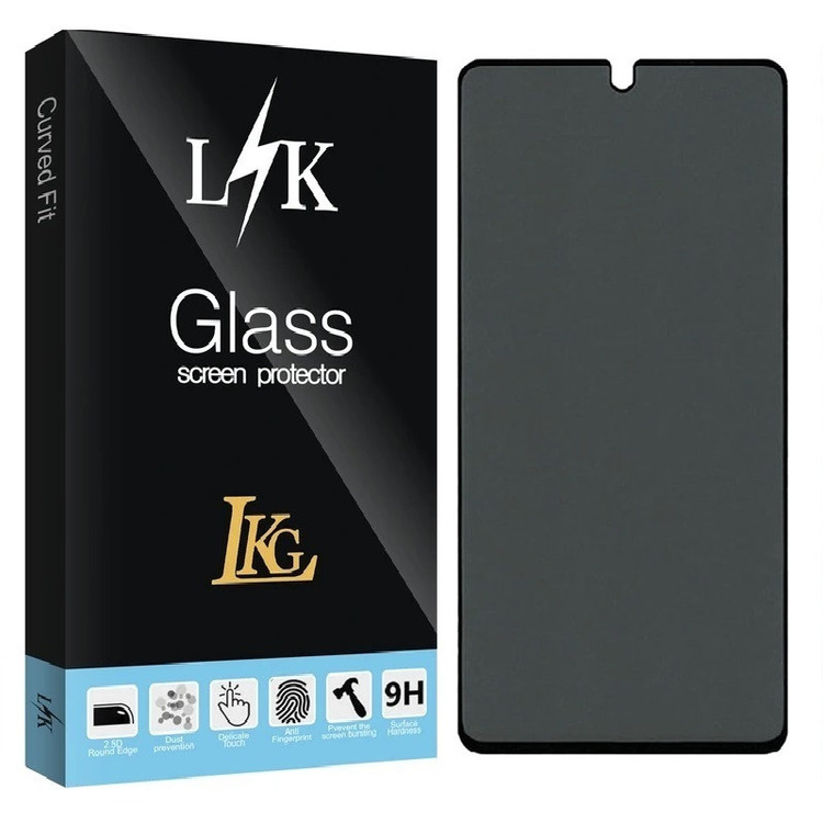 محافظ صفحه نمایش ال کا جی مدل LKK privacy مناسب برای گوشی موبایل شیائومی Redmi Turbo 4 / Poco X7 Pro / Poco M7 Pro 5G / Redmi Note 14s 4G / داریا Daria Bond 2