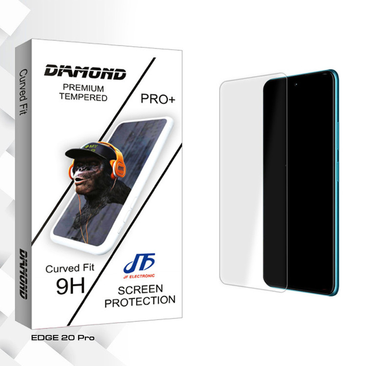 محافظ صفحه نمایش شیشه ای جی اف مدل Diamond Glass مناسب برای گوشی موبایل موتورولا EDGE 20 Pro