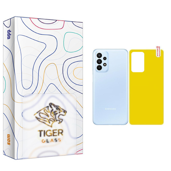 محافظ پشت گوشی تایگر گلس مدل SAM مناسب برای گوشی موبایل سامسونگ Galaxy A23