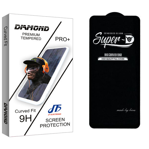 محافظ صفحه نمایش جی اف مدل Diamond SuperD مناسب برای گوشی موبایل شیائومی Poco X4 GT