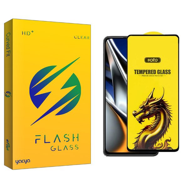 محافظ صفحه نمایش یاکیا مدل Yac Y-Horo مناسب برای گوشی موبایل شیائومی poco x4 pro