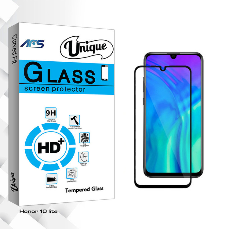 محافظ صفحه نمایش سرامیکی ای اف اس مدل Unique Glass مناسب برای گوشی موبایل آنر 10 lite