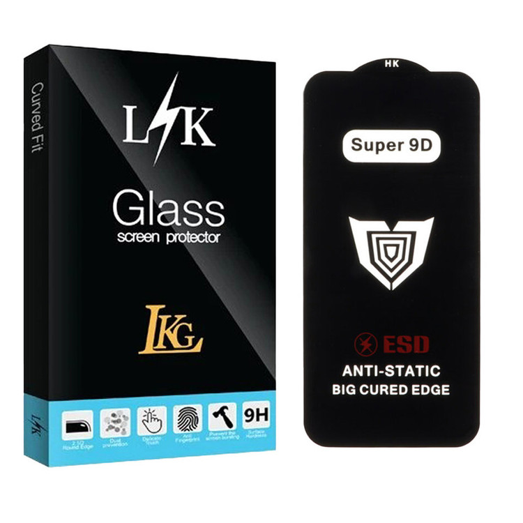 محافظ صفحه نمایش ال کا جی مدل Super 9D مناسب برای گوشی موبایل اپل iPhone 11 Pro Max
