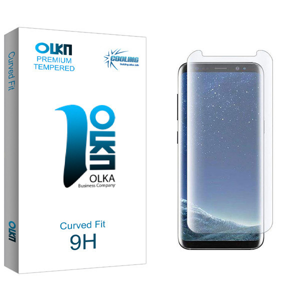 محافظ صفحه نمایش کولینگ مدل Olka UV مناسب برای گوشی موبایل سامسونگ Galaxy S8 Plus