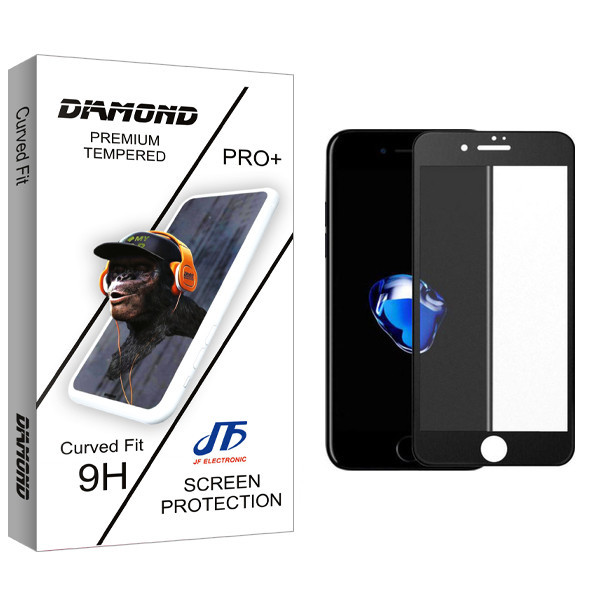 محافظ صفحه نمایش شیشه ای جی اف مدل Diamond glass مناسب برای گوشی موبایل اپل iphone 8