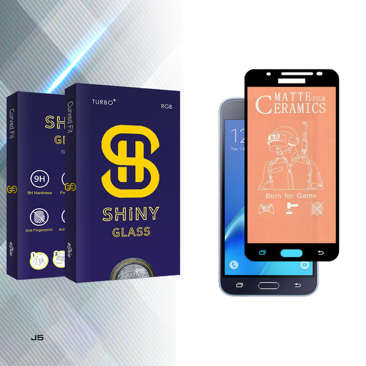 محافظ صفحه نمایش سرامیکی مات آتوچبو مدل Shiny Glass مناسب برای گوشی موبایل سامسونگ galaxy J5