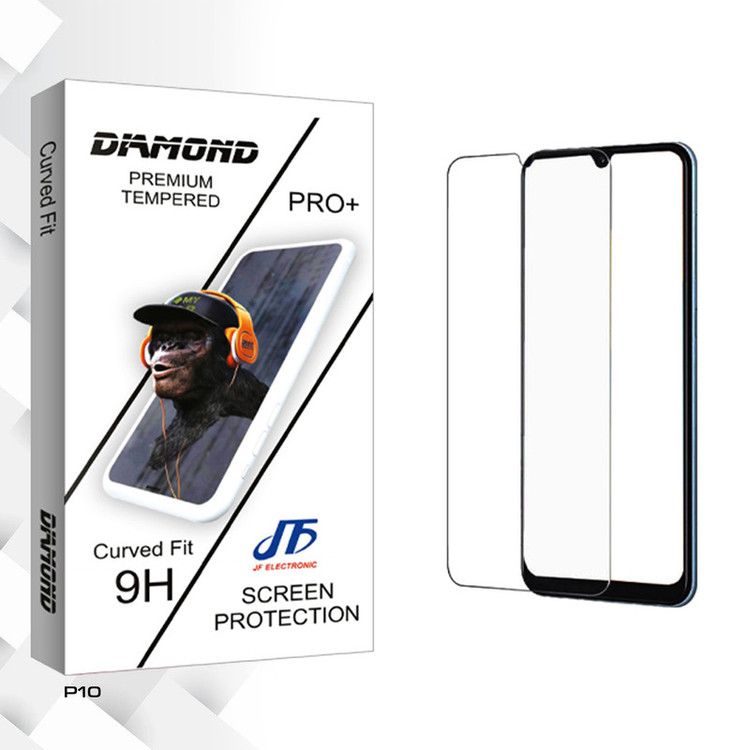 محافظ صفحه نمایش شیشه ای جی اف مدل Diamond Glass مناسب برای گوشی موبایل جی پلاس P10