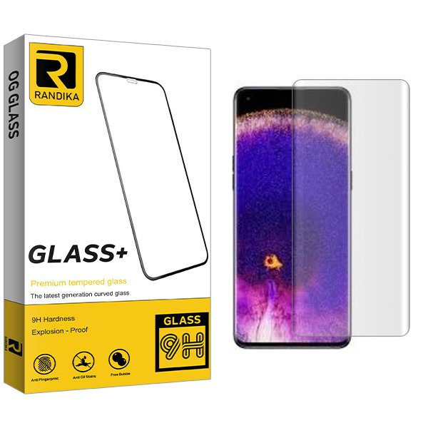 محافظ صفحه نمایش راندیکا مدل RK UV_NEW مناسب برای گوشی موبایل اوپو و شیائومی find X5 / 13 Lite
