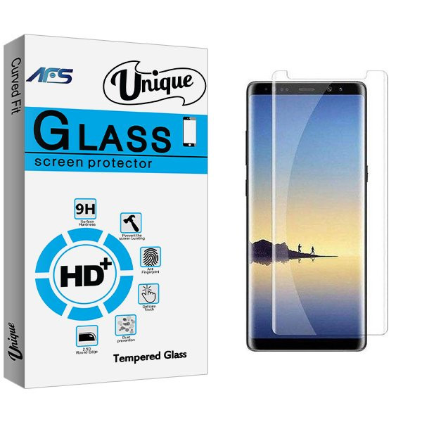 محافظ صفحه نمایش ای اف اس مدل Unique2 UV_NEW مناسب برای گوشی موبایل سامسونگ Galaxy Note 8