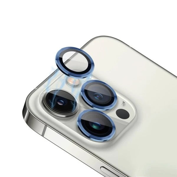 محافظ لنز دوربین ال کا جی مدل رینگی مناسب برای گوشی موبایل پوکو M6 Pro